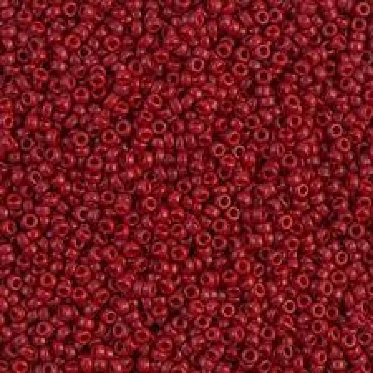 Margele de nisip Miyuki 15/0 1464 Dyed Opaque Maroon