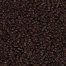 Margele de nisip Miyuki 15/0 0135 Transparent Brown — Imaginea 1