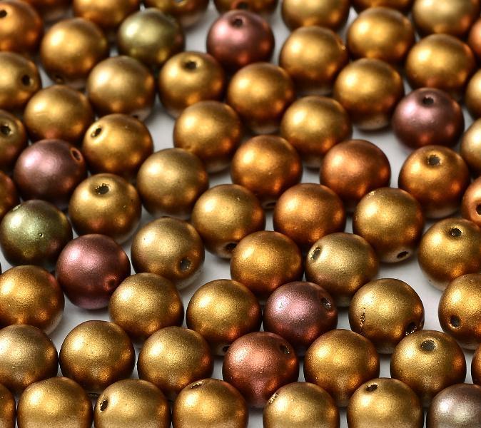 Margele Rotunde 6mm 01620 Ancient Gold — Imaginea 1