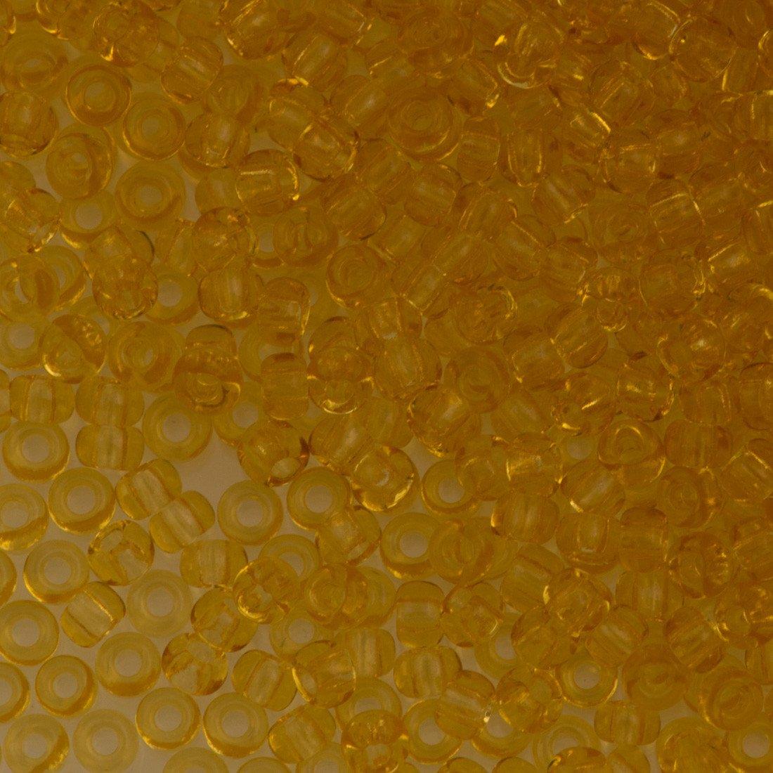 Margele de nisip Preciosa Ornela 10/0 19001/10020 Transparent Yellow — Imaginea 1