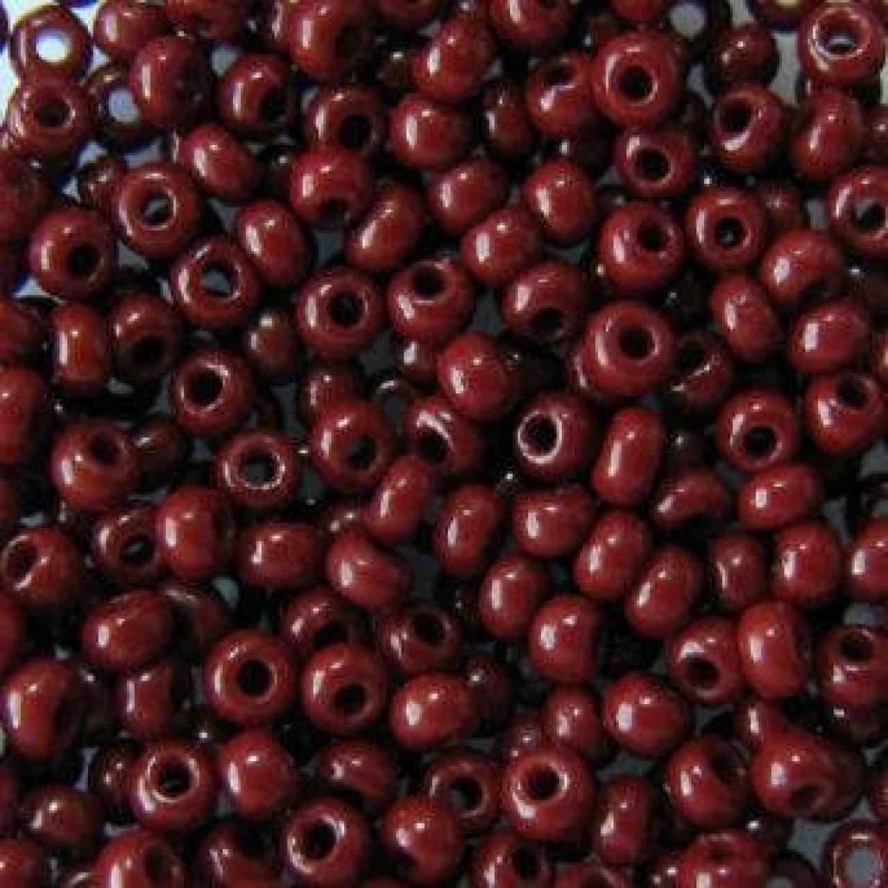Margele de nisip Preciosa Ornela 8/0 19001/93300 Red Brown