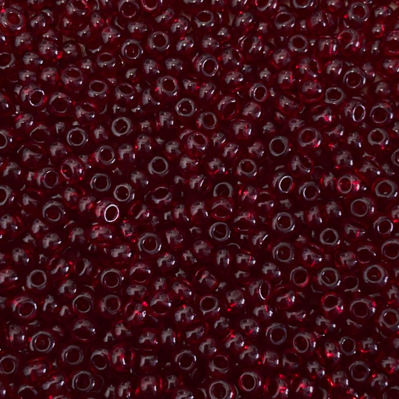 Margele de nisip Preciosa Ornela 8/0 19001/90090 Transparent Dark Red