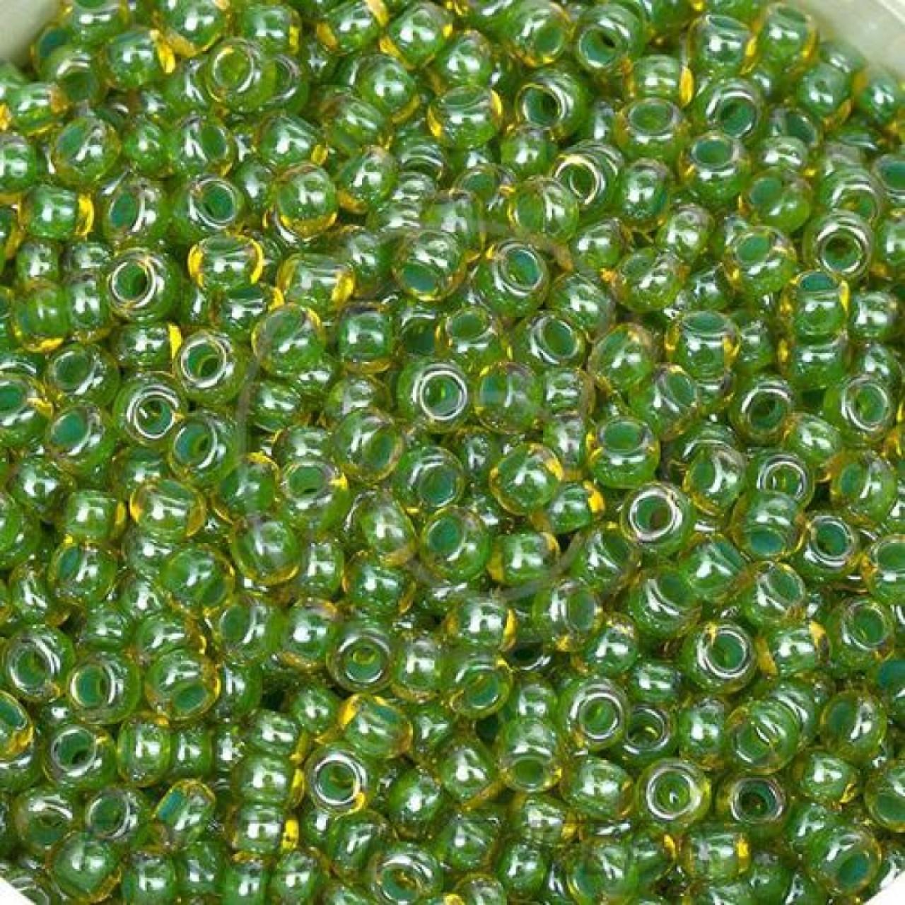 Margele de nisip Preciosa Ornela 12/0 19001/81012 Inside Colour Lime