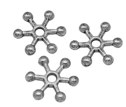 Spacer 12mm argintiu antichizat — Imaginea 1