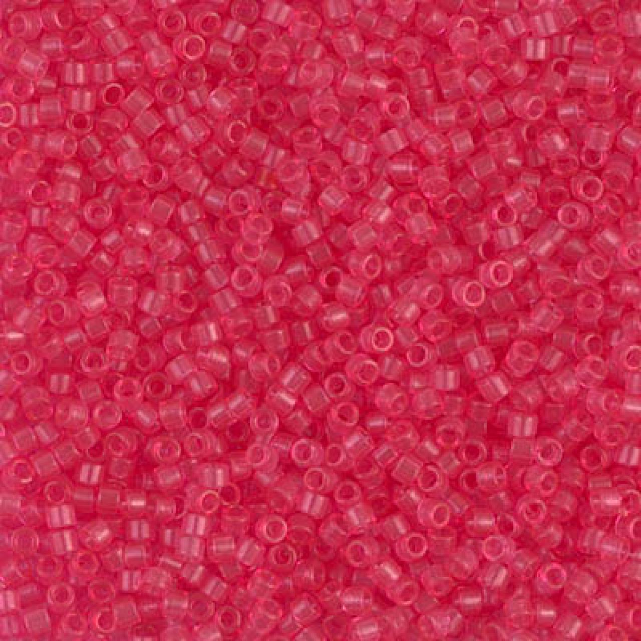 Delica 11/0 Db1308 Transp Bubble Gum Pink