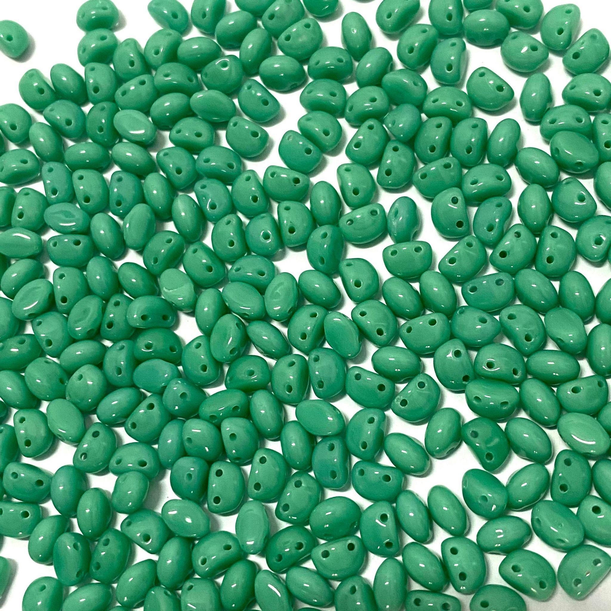 Margele Candy Oval 6x8mm 63130 Opaque Turquoise — Imaginea 1