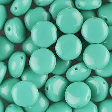 Margele Candy 63180 Opaque Turquoise — Imaginea 1