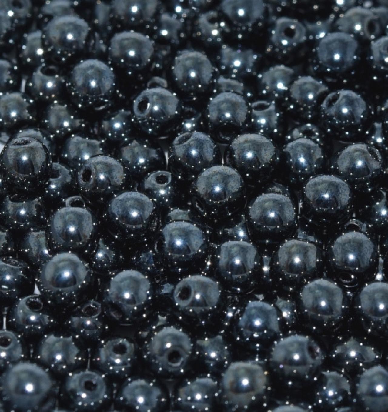 Margele Rotunde 8mm 14400/23980 Jet Hematite