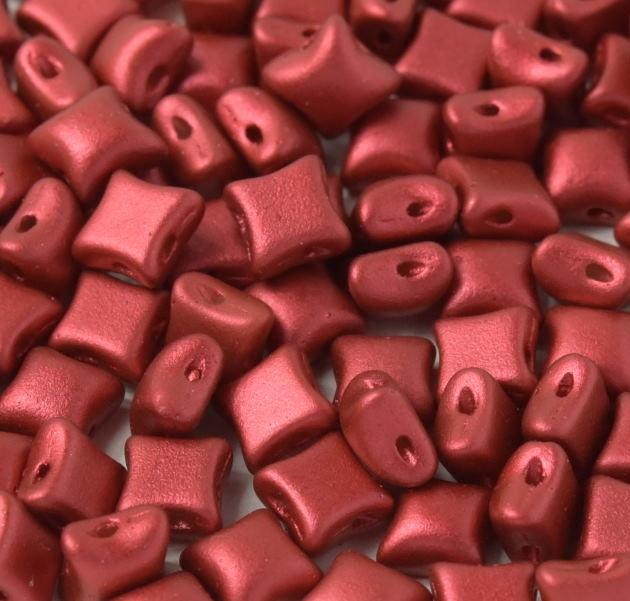 Margele Wibeduo 8x8mm 01890 Lava Red — Imaginea 1