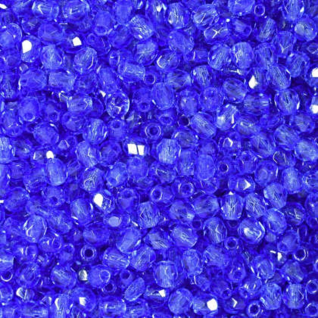 Margele Cehesti Fire-Polish 6mm 30050 Sapphire