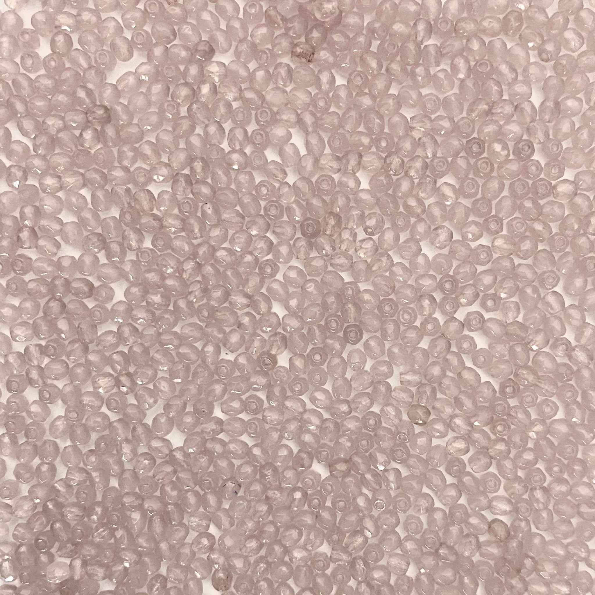 Margele Cehesti Fire-Polish 3mm 22010 Dk Milky Amethyst — Imaginea 1