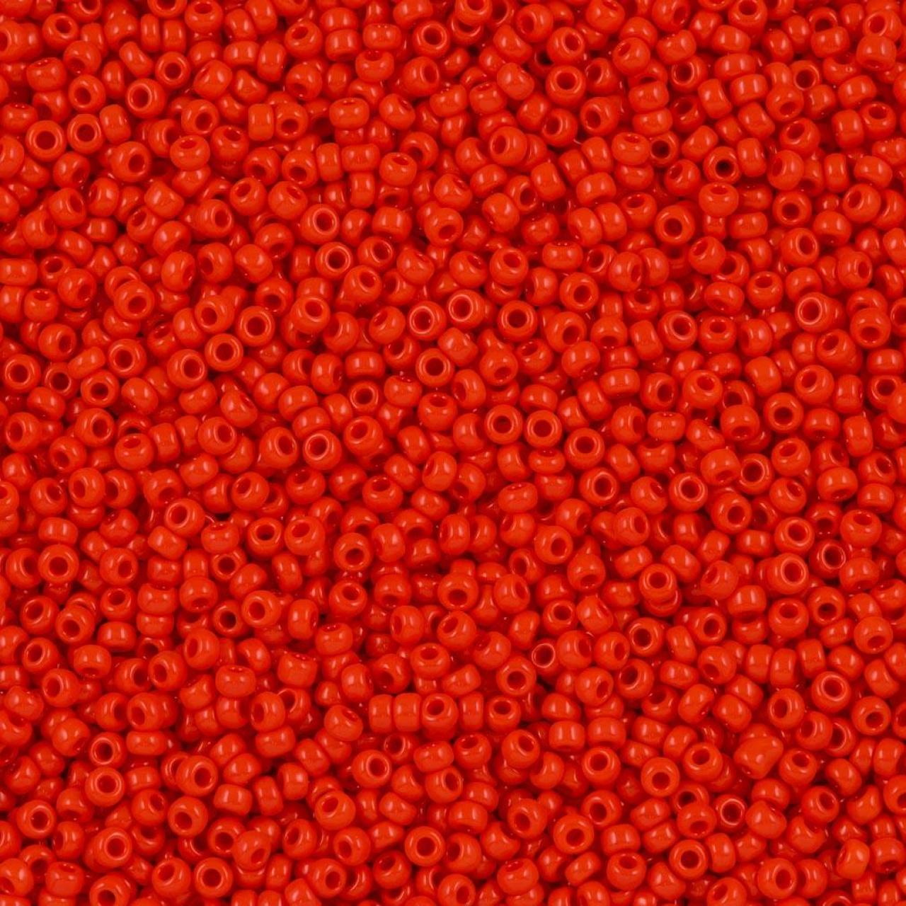 Margele De Nisip Miyuki 8/0 0407 Opaque Vermilion Red