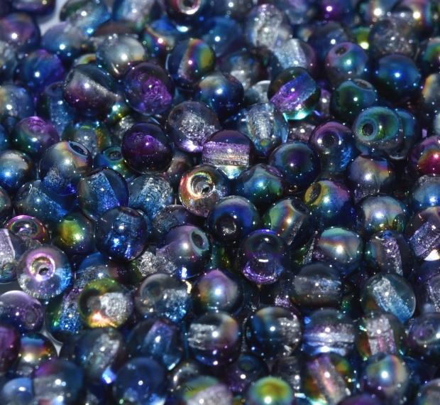 Margele Rotunde 4mm 95100/00030 Crystal Magic Blue — Imaginea 1