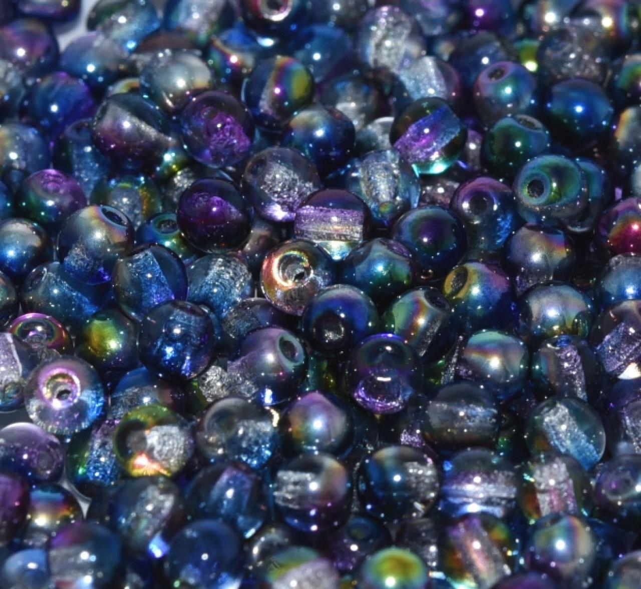 Margele Rotunde 4mm 95100/00030 Crystal Magic Blue