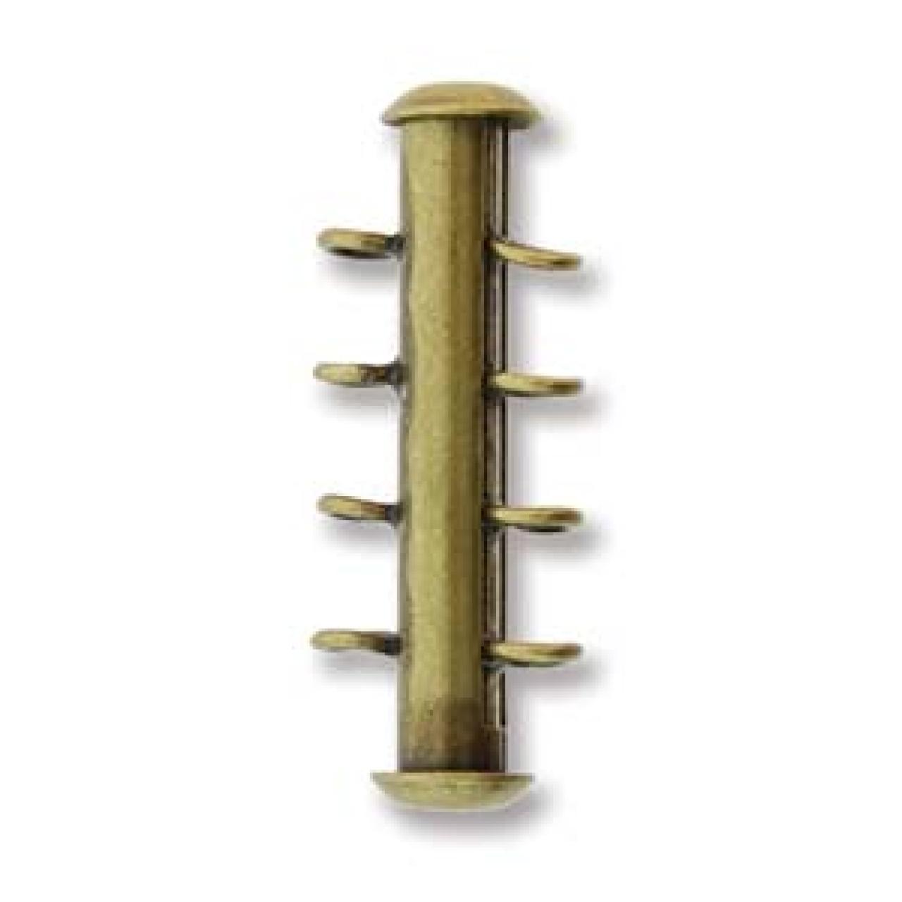 Inchizatoare 26mm Vertical Multisir Antique Gold Plated — Imaginea 1