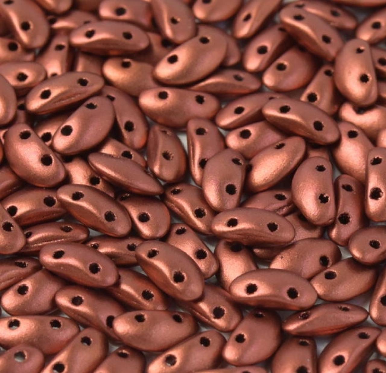 Margele Mobyduo 3x8mm 01750 Copper