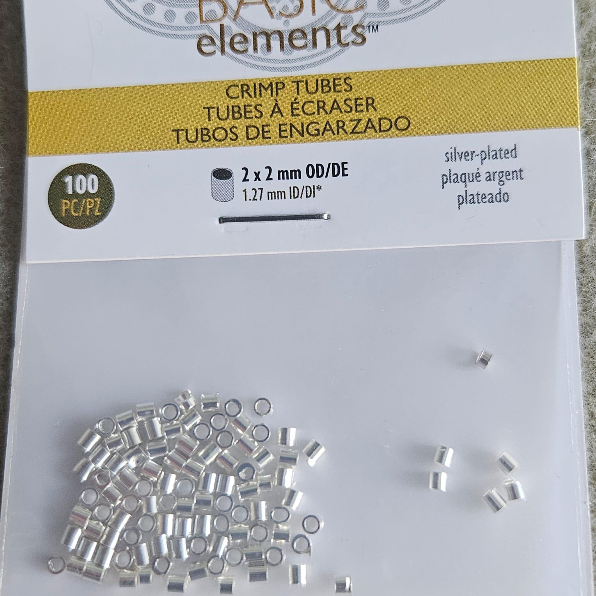 Crimp 2mm  Argintiu — Imaginea 1
