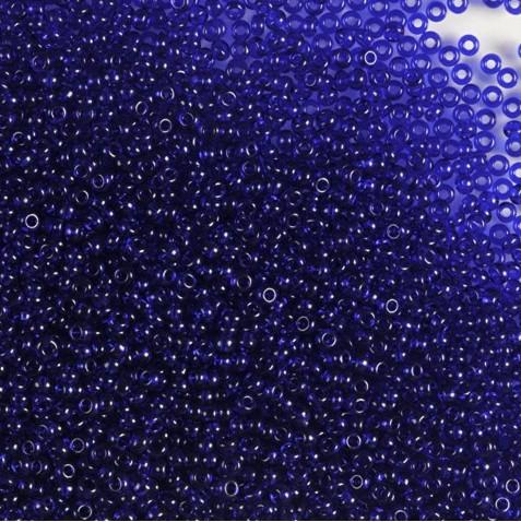 Margele de nisip Preciosa Ornela 12/0 19001/30100 Transp. Cobalt — Imaginea 1