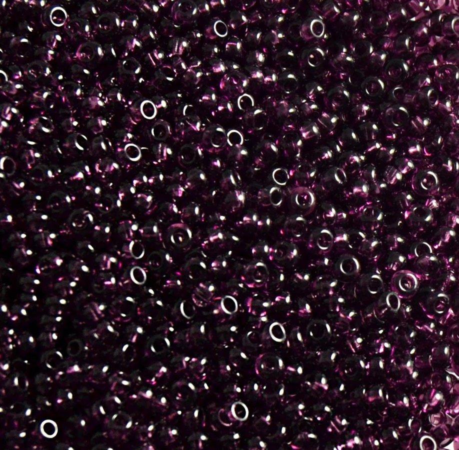 Margele de nisip Preciosa Ornela 12/0 19001/20060  Transparent Dk Amethyst — Imaginea 1