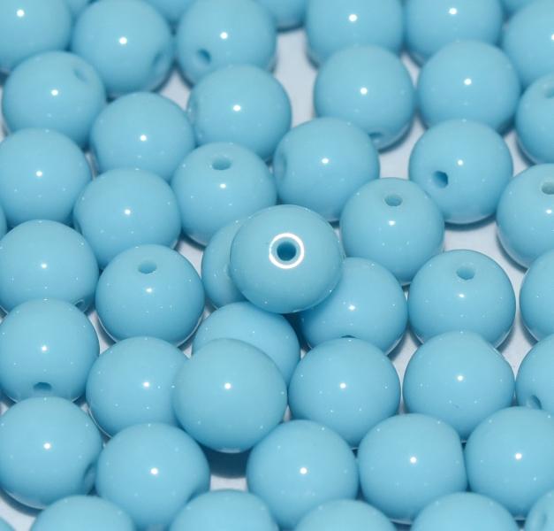 Margele Rotunde 6mm 84110/630200 Turquoise Matted — Imaginea 1