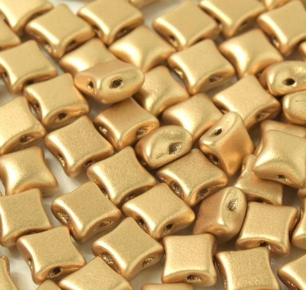 Margele Wibeduo 8x8mm 01710 Aztec Gold — Imaginea 1