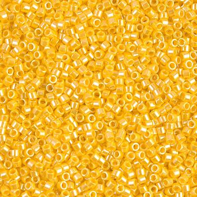 Delica 11/0 DB1562 Opaque Canary Luster — Imaginea 1