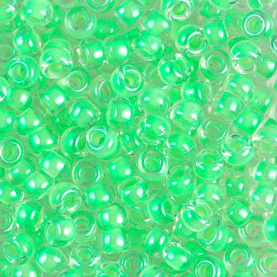 Margele de nisip Miyuki 15/0 1120 Luminous Mint Green — Imaginea 1