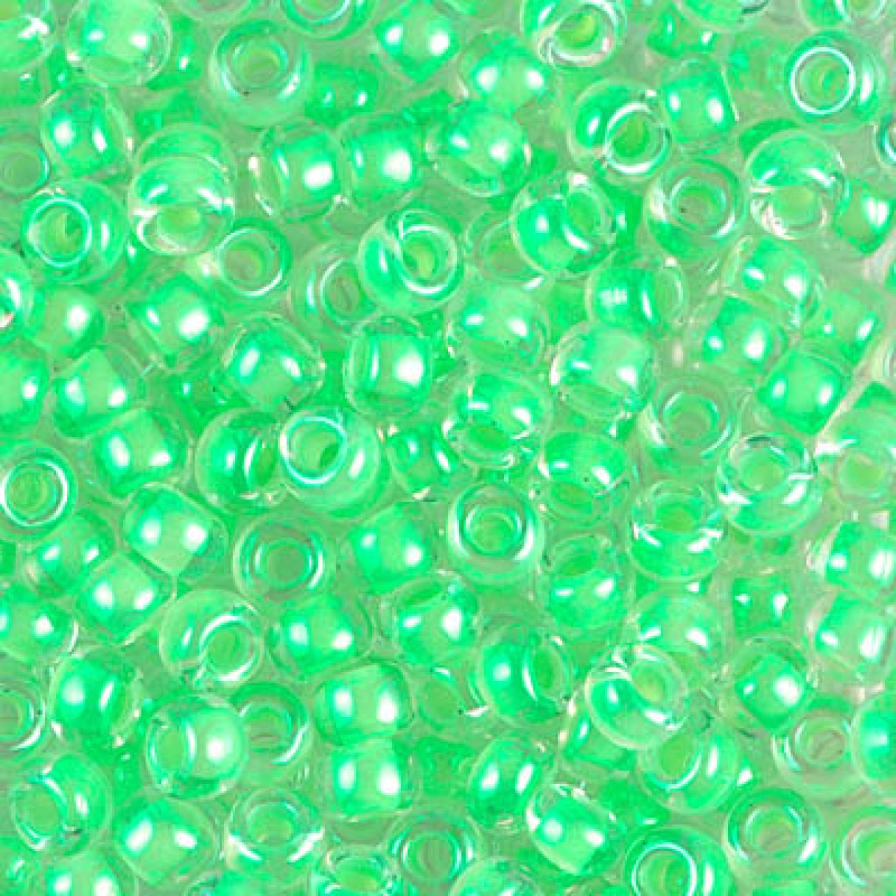 Margele de nisip Miyuki 15/0 1120 Luminous Mint Green