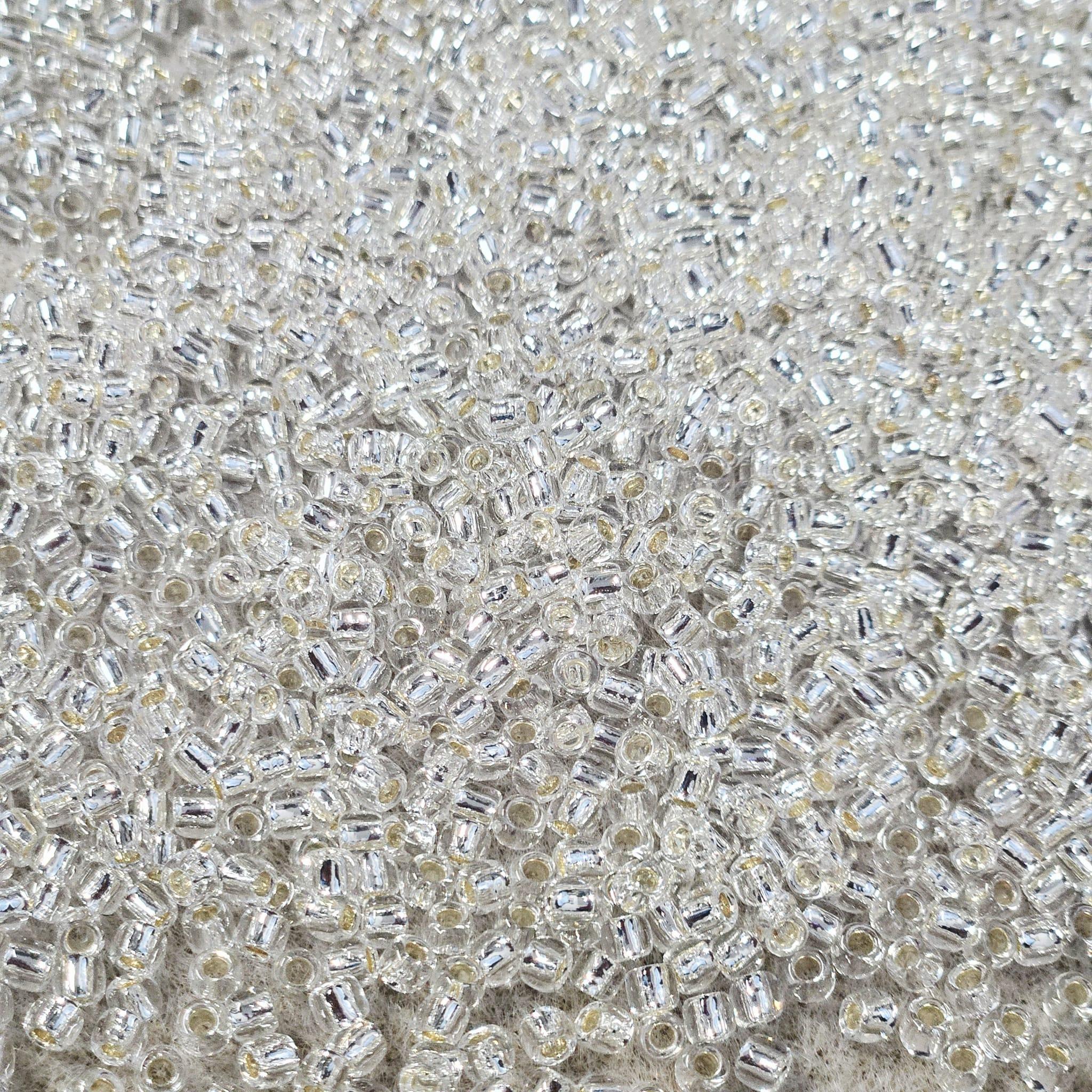 Margele Toho 8/0 0021 Silver Lined Crystal — Imaginea 1