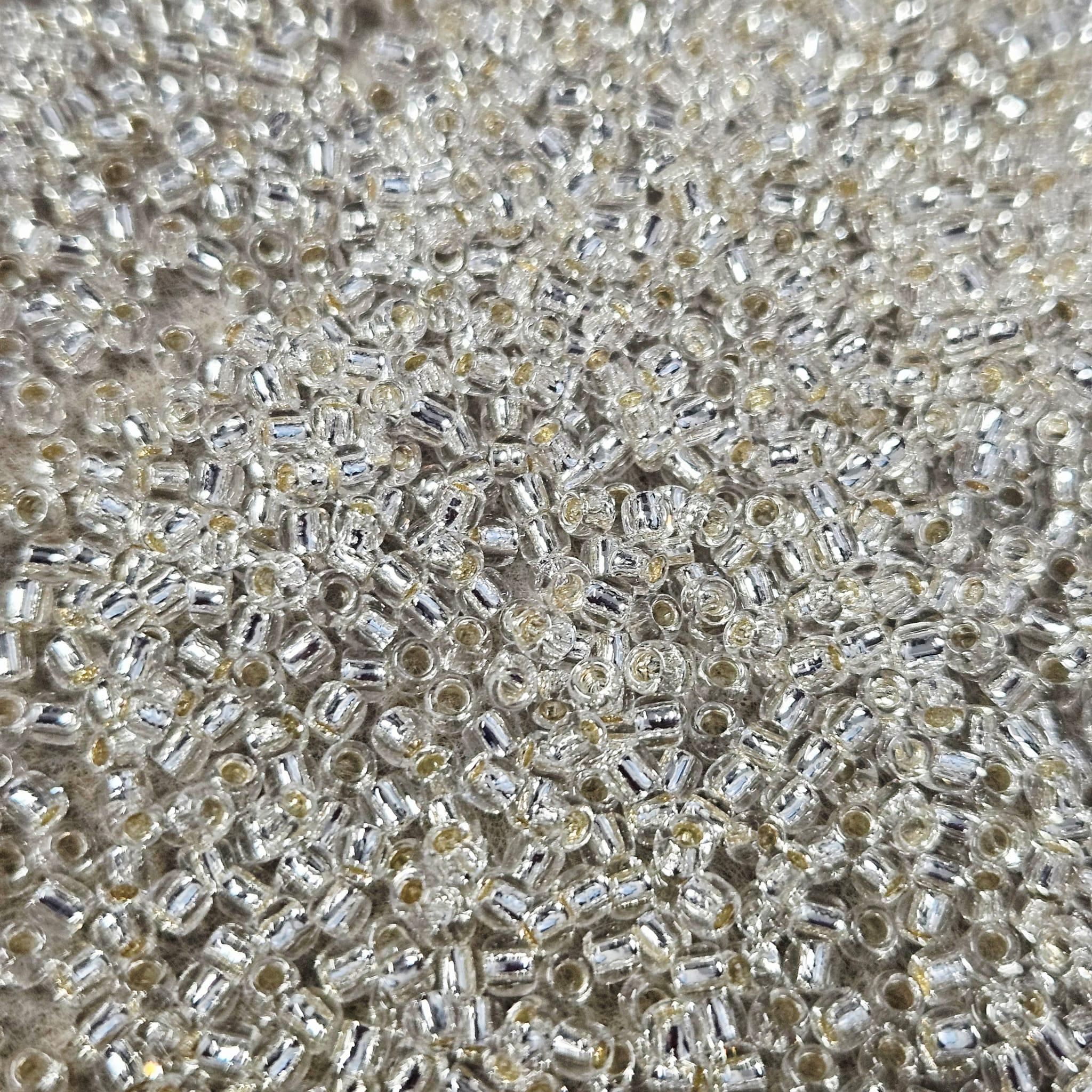 Margele Toho 8/0 0021 Silver Lined Crystal — Imaginea 2