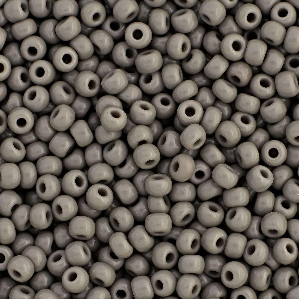 Margele de nisip Preciosa Ornela 8/0 19001/43020 Opaque Grey — Imaginea 1