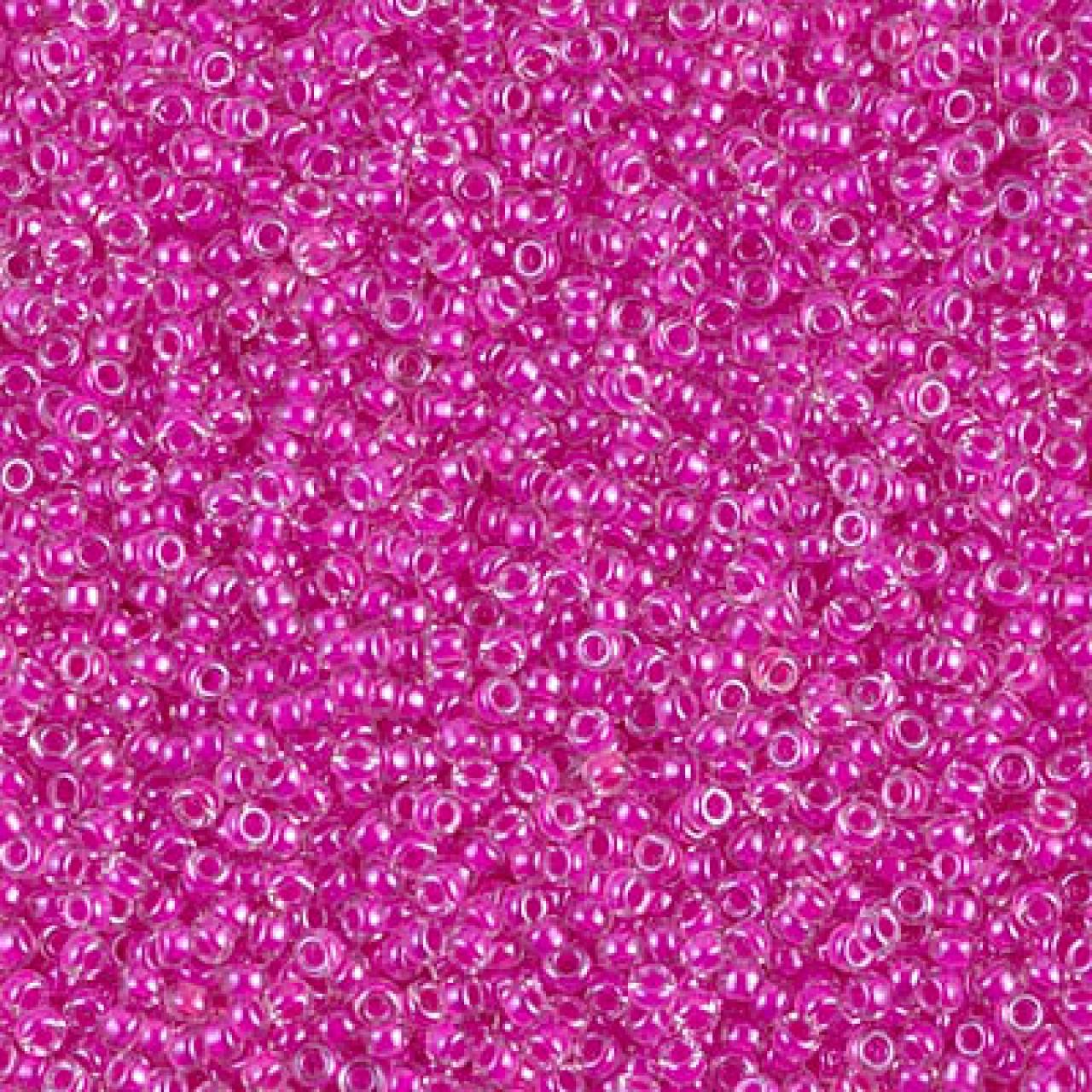 Margele de nisip Miyuki 15/0  0209 Fuchsia Lined Crystal