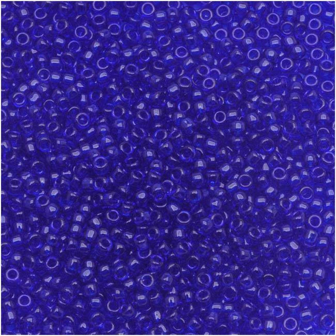 Margele Toho 15/0 0008 Transparent Cobalt