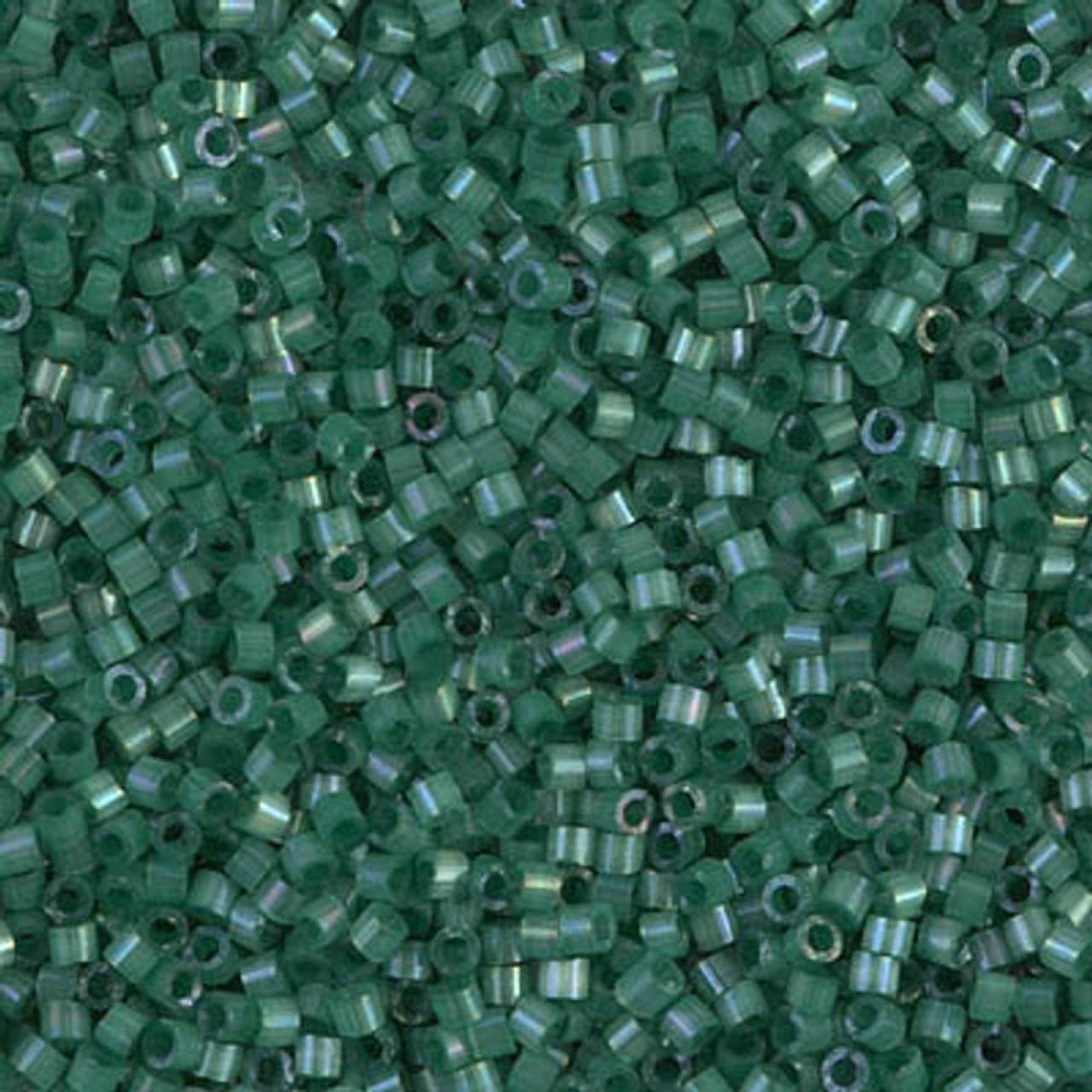 Delica 11/0 DB1814 Dyed Emerald Silk Satin