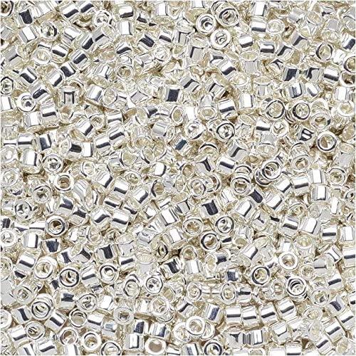 Delica 11/0 DB0551 Silver Plated — Imaginea 1