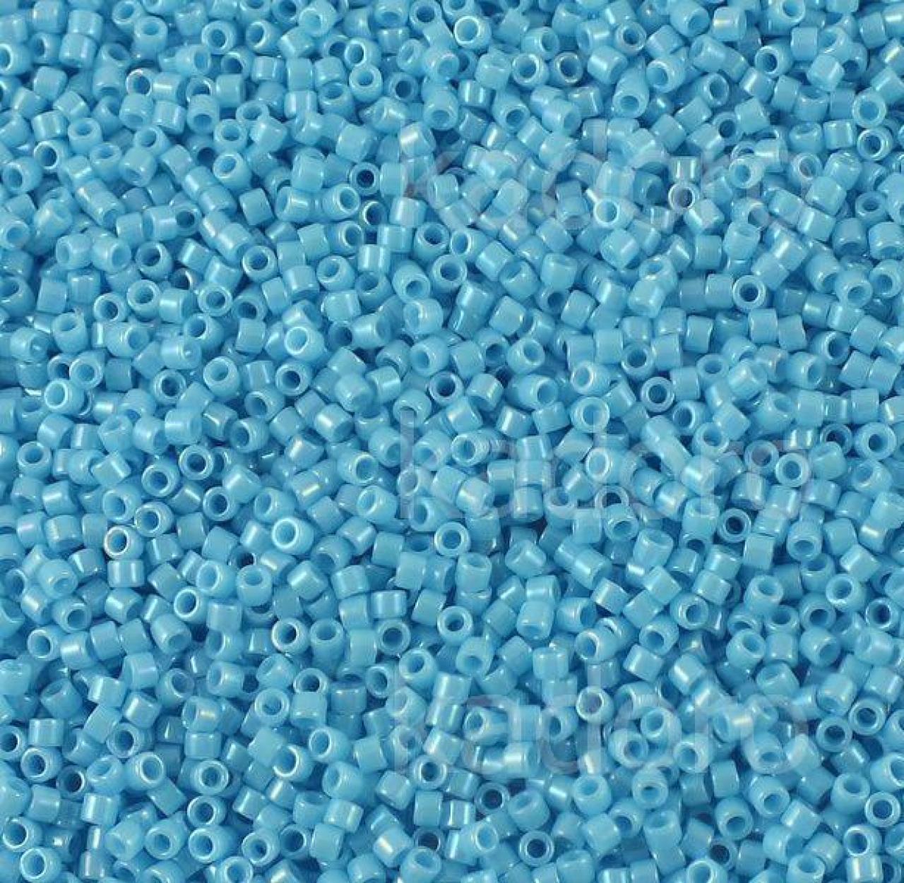Delica 11/0 DB0215 Opaque Sky Blue Luster