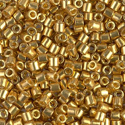 Delica 8/0 DB81832 Duracoat Galvanized Gold — Imaginea 1