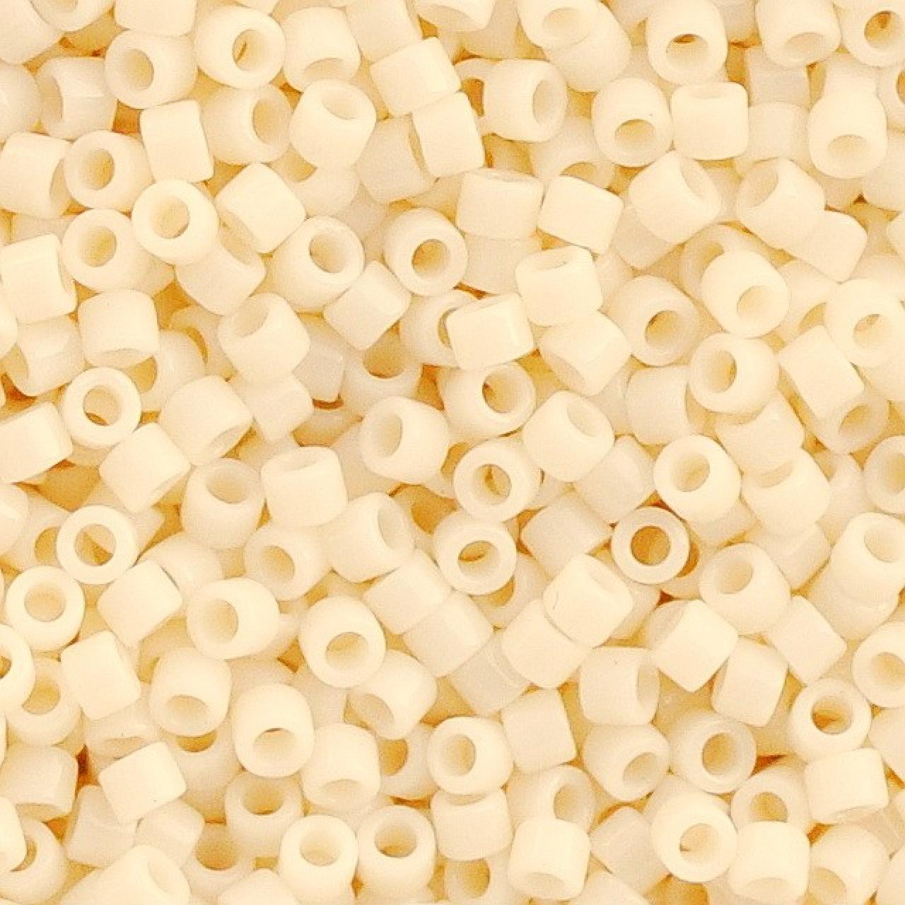 Delica 8/0 DB80732 Opaque Dk Cream
