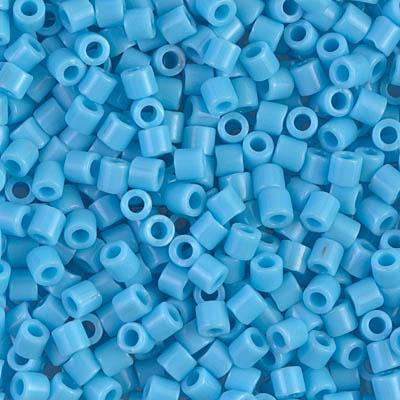 Delica 8/0 DB80725 Opaque Turquoaise Blue — Imaginea 1