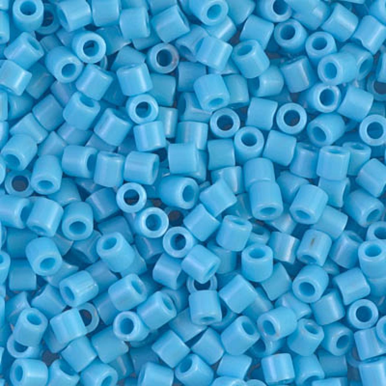 Delica 8/0 DB80725 Opaque Turquoaise Blue