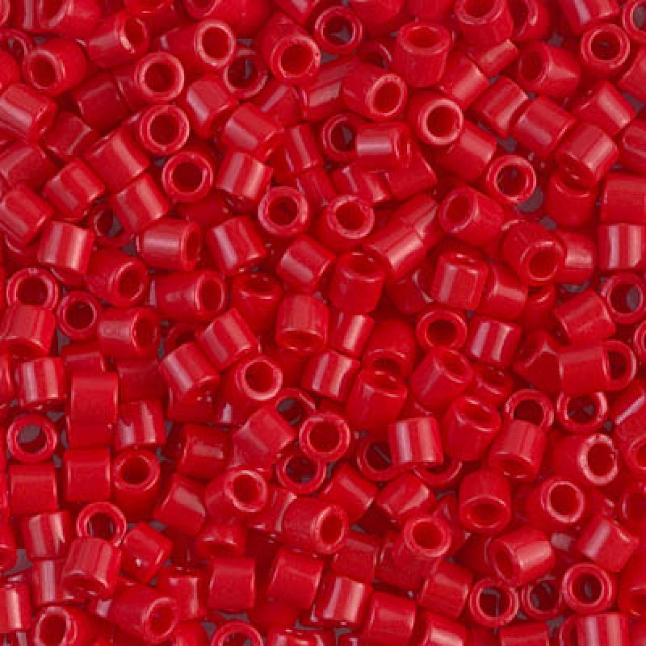 Delica 8/0 DB80723 Opaque Dk. Cranberry