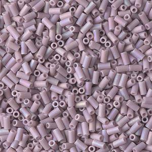 Miyuki Bugle 6mm 0410FR Matted Opaquue Mauve AB — Imaginea 1