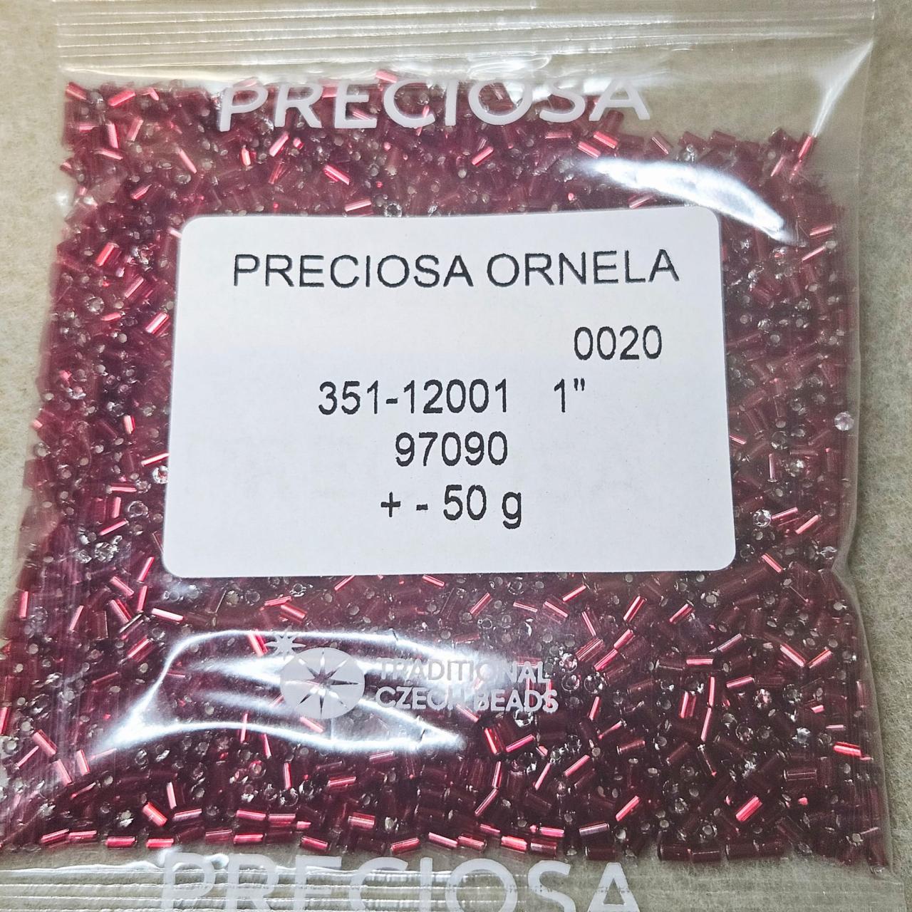 50gr Preciosa Bugle 12001/97090 Red