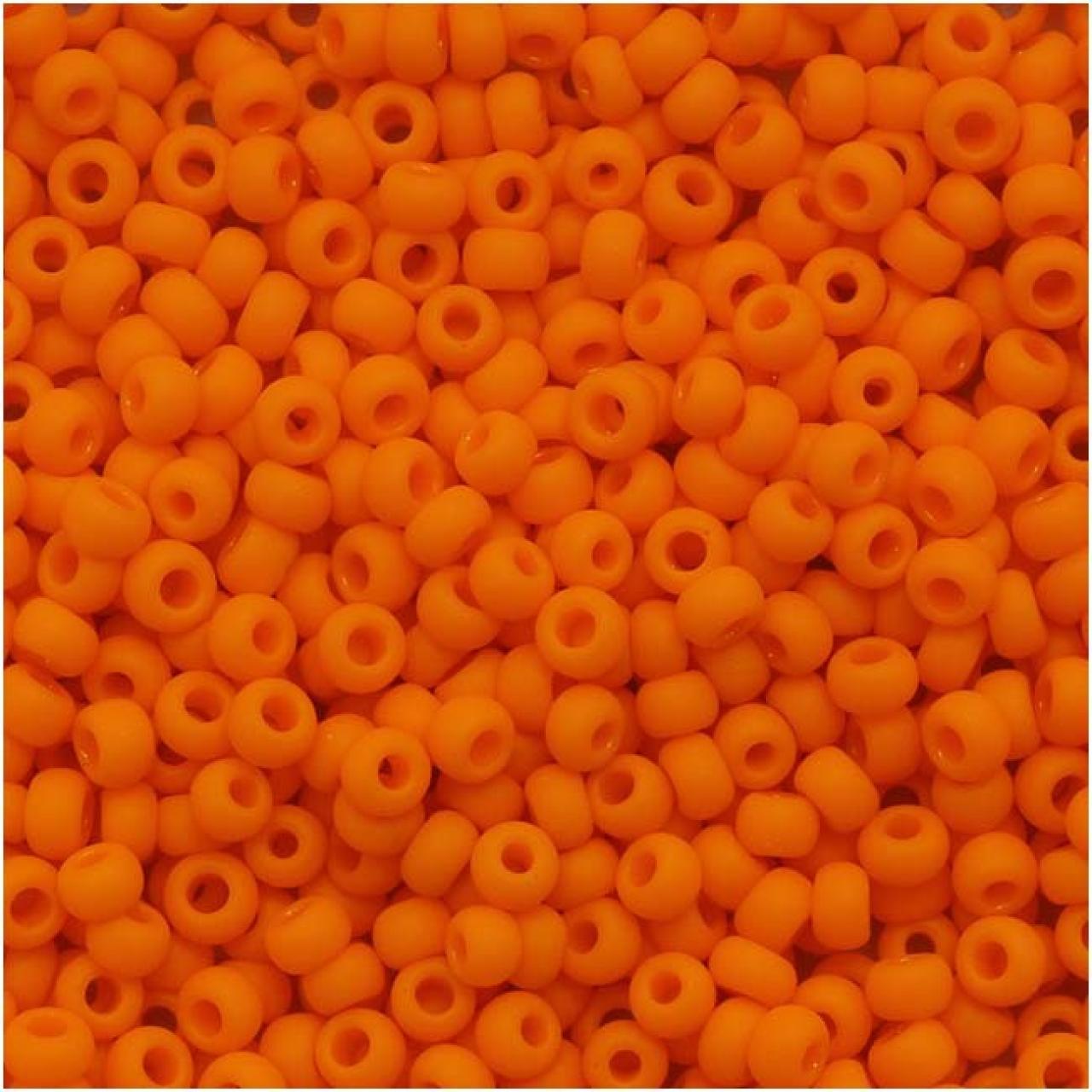 Margele Toho 11/0 0042DF Opaque Frosted Cantaloupe