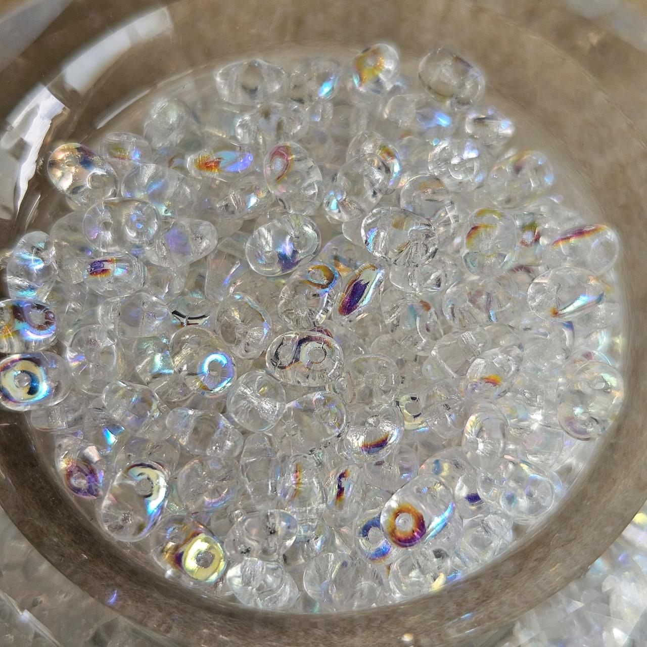 Superduo 28701 Crystal AB