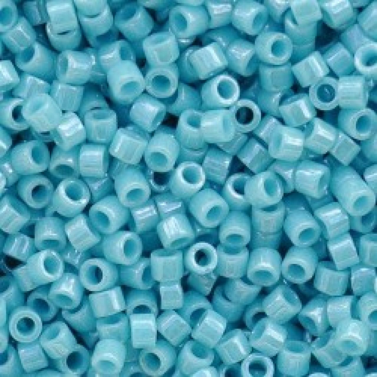 Delica 10/0 DB0217 Opaque Lt.Aqua Luster