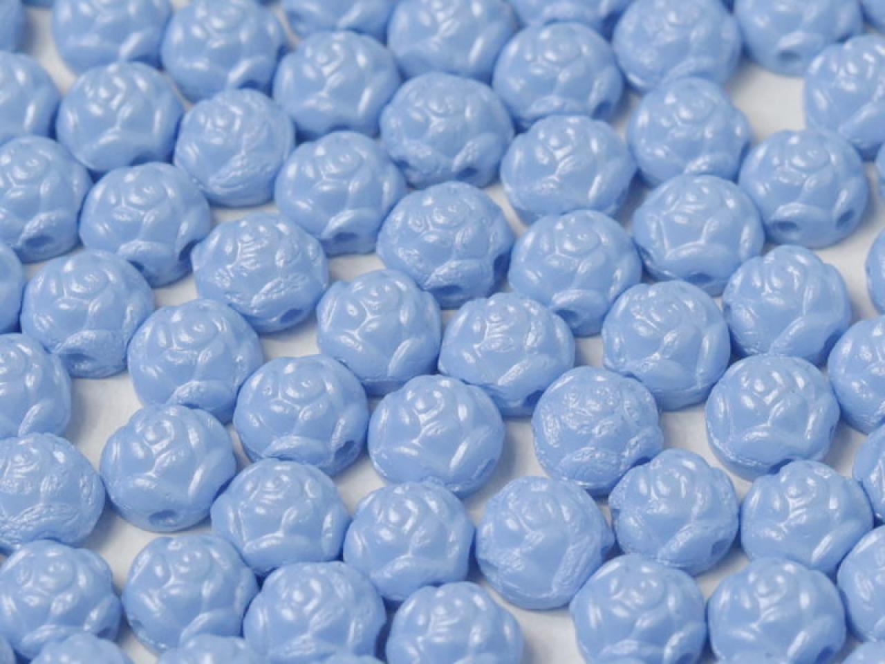 Rosetta 2h Caboschon 6mm 02010/29310 Alabaster Pastel Blue