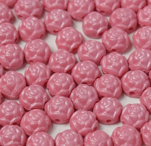 Rosetta 2h Caboschon 6mm 02010/29307 Alabaster Pink — Imaginea 1
