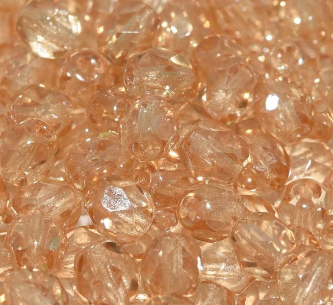 Margele Cehesti Fire-Polish 3mm 00030/14413 Crystal Champagne Luster