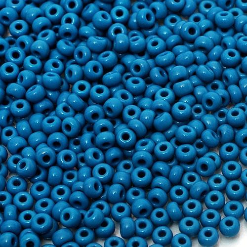 *Margele de nisip Preciosa Ornela 8/0 19001/33220 Opaque Dark Blue — Imaginea 1